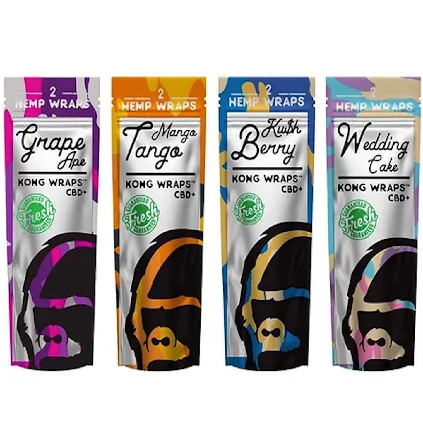 AFG Distribution Kong Organic Hemp Wraps 2ct