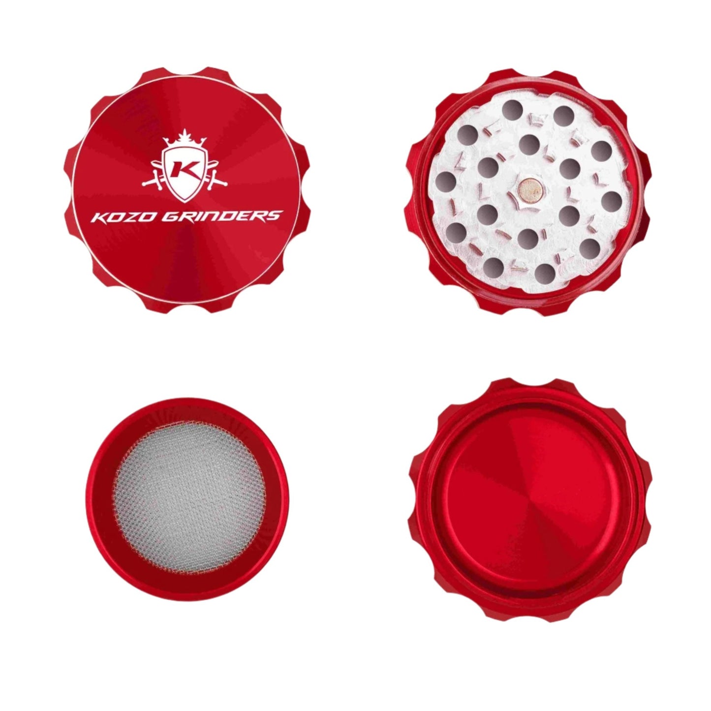 Kozo 4 Piece Grinder 2in