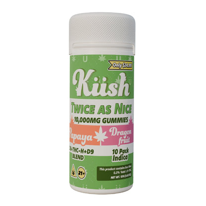Kush Twice As Nice Double Stack THC Gummies 10000mg