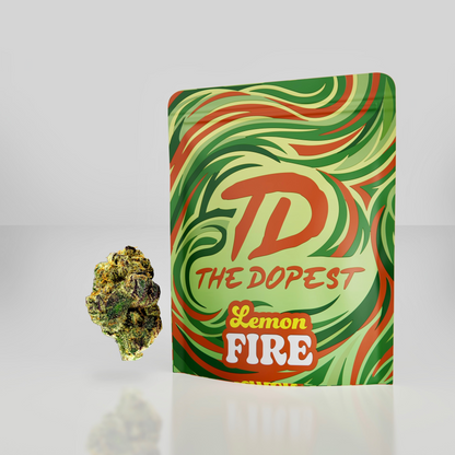 The Dopest Ronin Genetics Lemon Fire Indoor Top Shelf Flower 3.5g