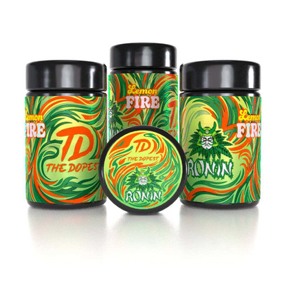 The Dopest Ronin Genetics Lemon Fire Indoor Top Shelf Flower 3.5g