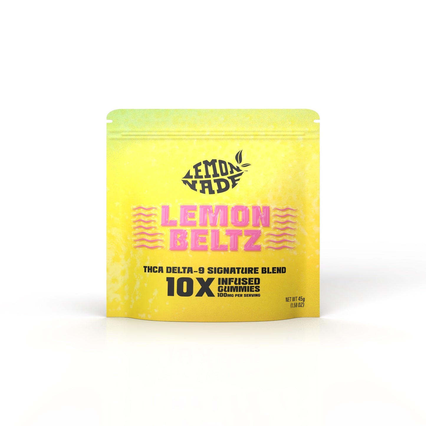 LemonNade THC-A + Delta 9 Gummies 10ct 100mg