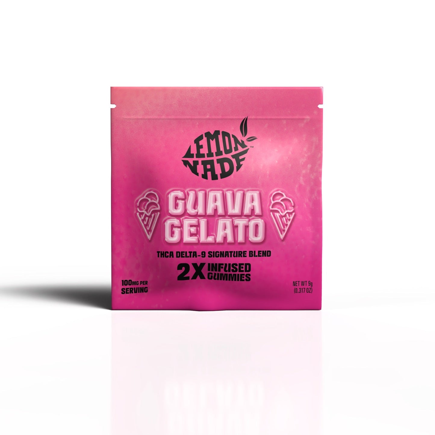 LemonNade THC-A Delta 9 Gummies 2ct