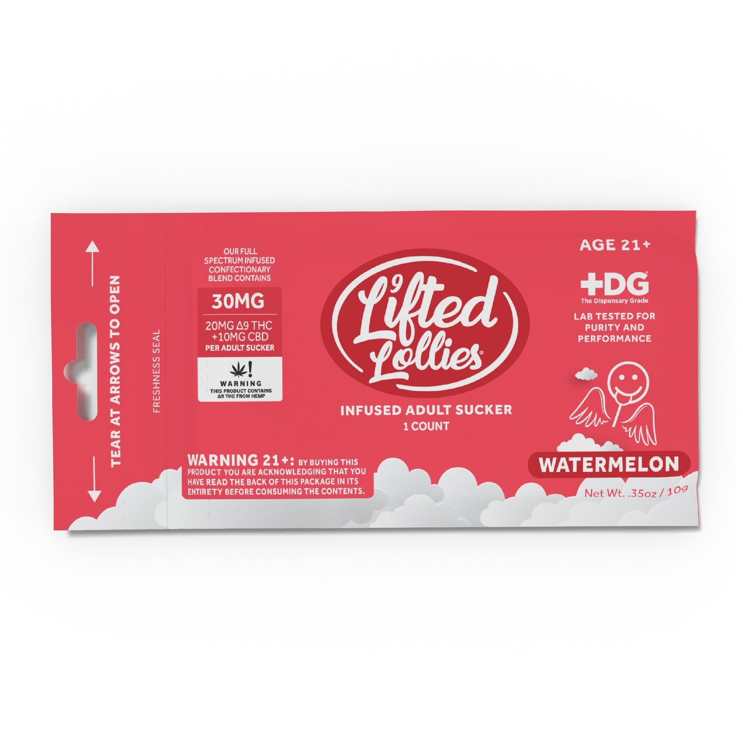 Lifted Lollies THC Infused Adult Sucker 30mg