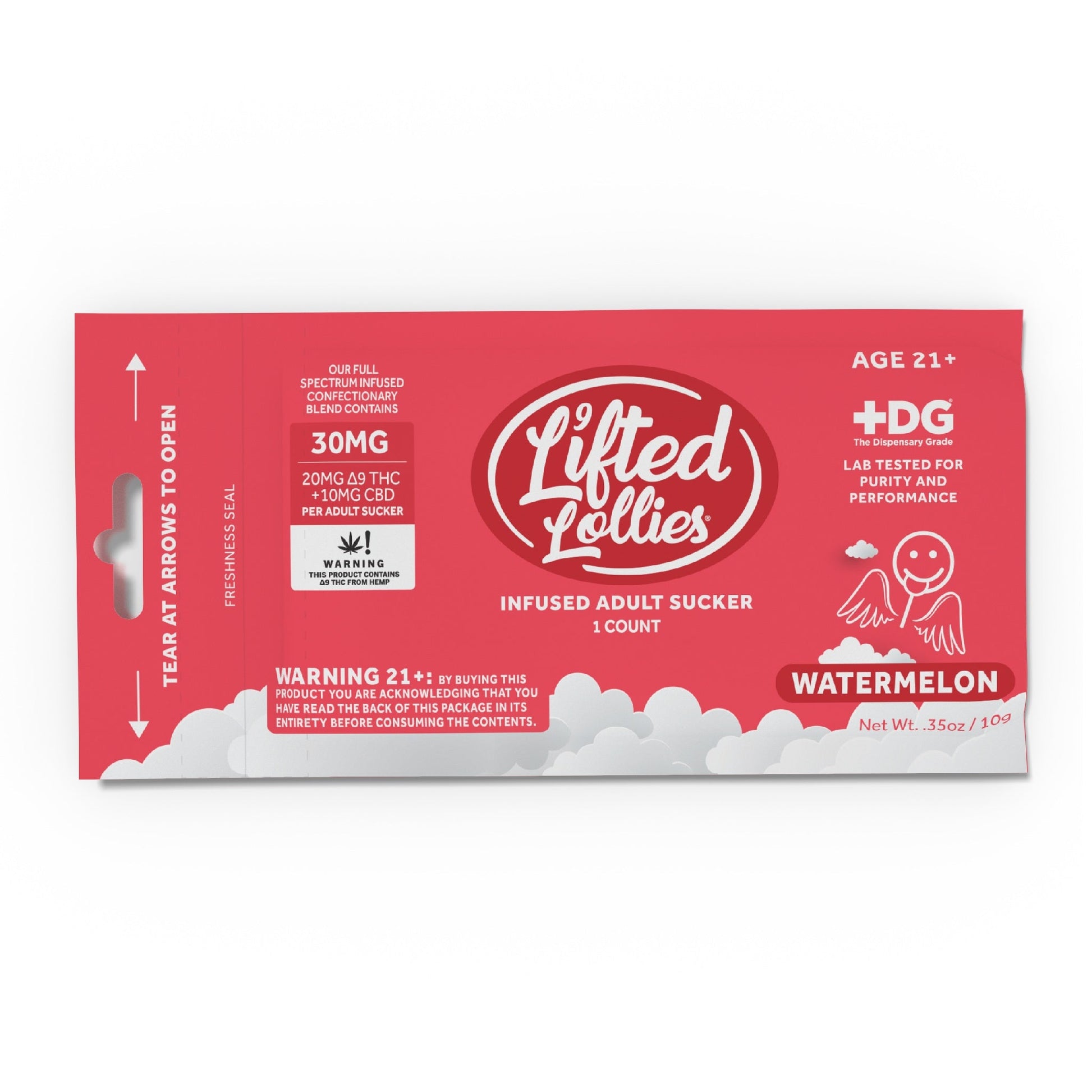 Lifted Lollies THC Infused Adult Sucker 30mg