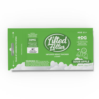 Lifted Lollies THC Infused Adult Sucker 30mg
