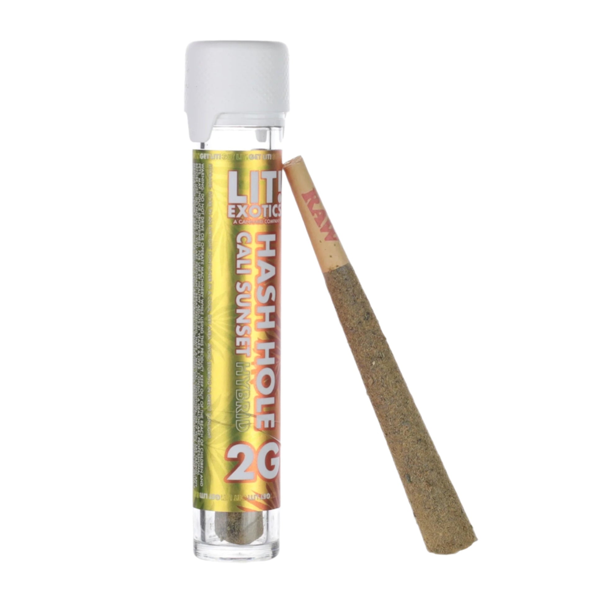 Lit! THC-A Hash Hole Pre-Roll 2g