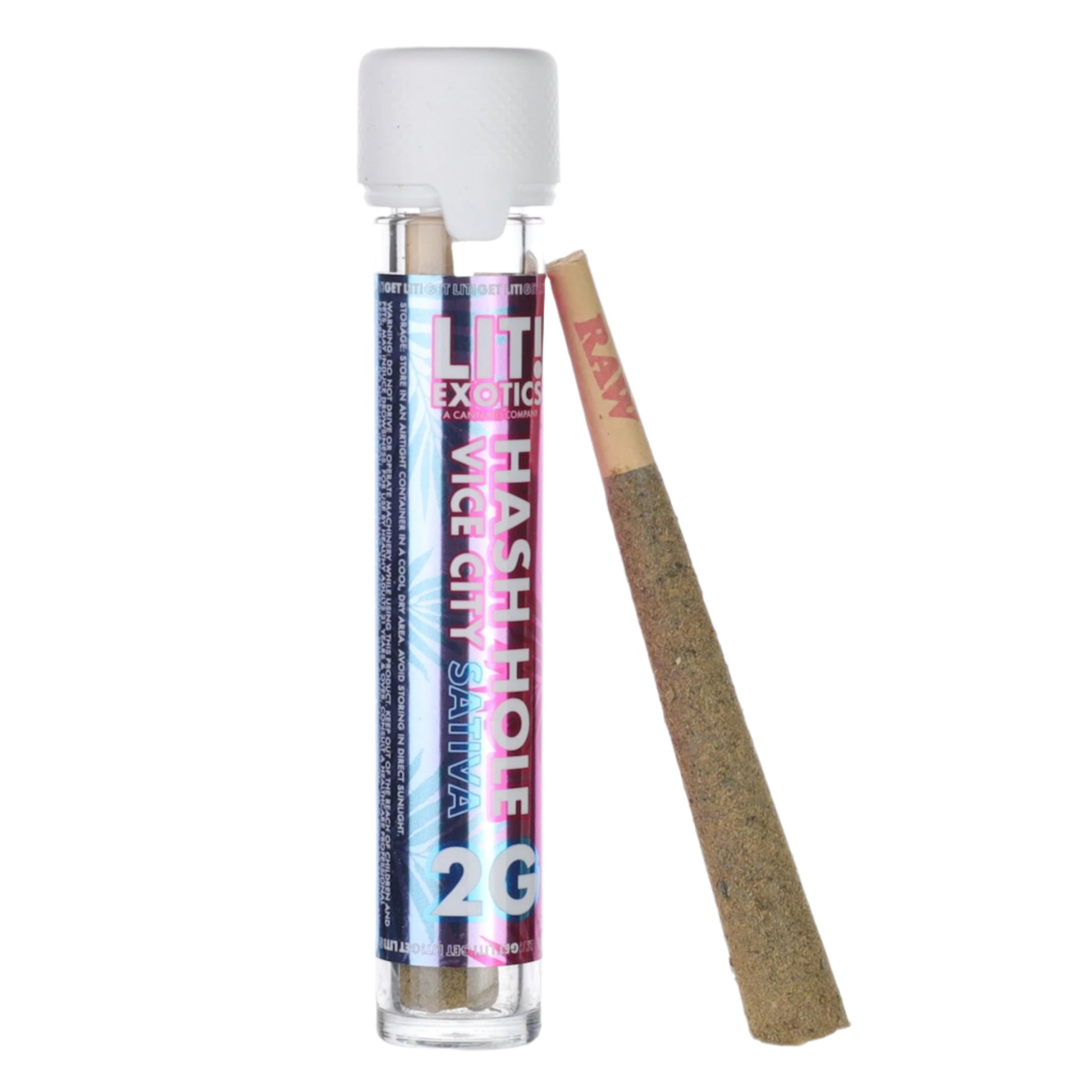 Lit! THC-A Hash Hole Pre-Roll 2g