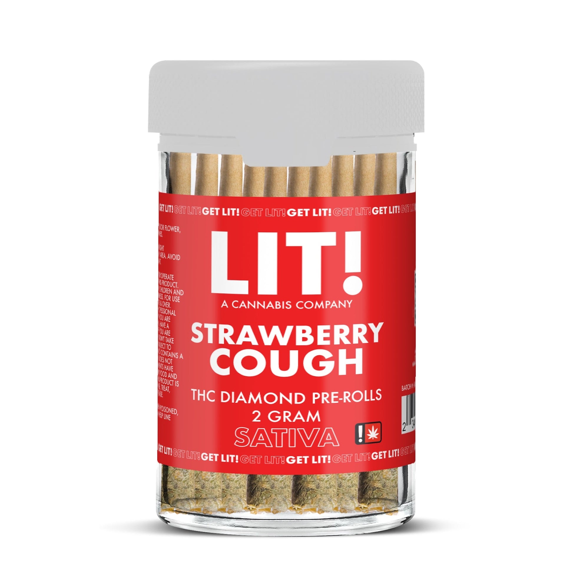 Lit! THC-A Liquid Diamonds Pre-Rolls 10ct 2g
