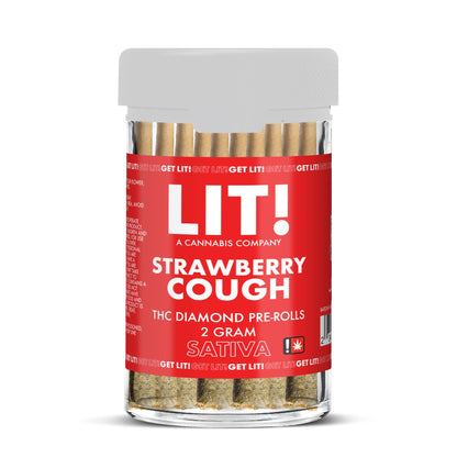 Lit! THC-A Liquid Diamonds Pre-Rolls 10ct 2g