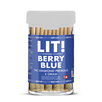 Lit! THC-A Liquid Diamonds Pre-Rolls 10ct 2g