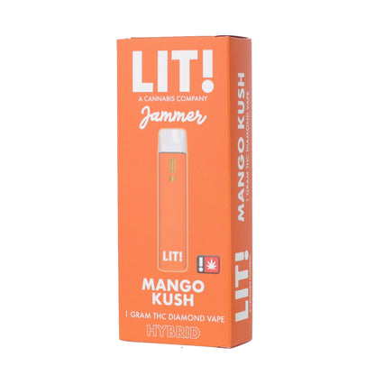 Lit! THC-A Liquid Diamonds Disposable Vape 1000mg