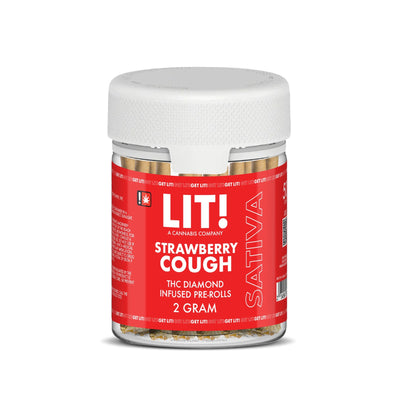 Lit! THC-A Diamond Infused Pre-Rolls 50ct 2g Each