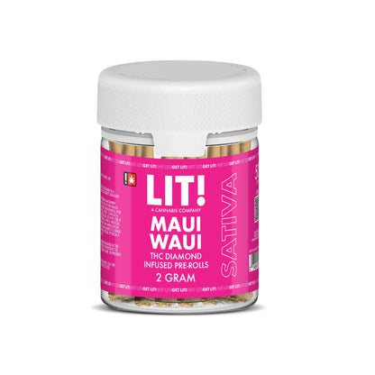 Lit! Thc Diamond Infused Pre-Rolls 2G 50-Count