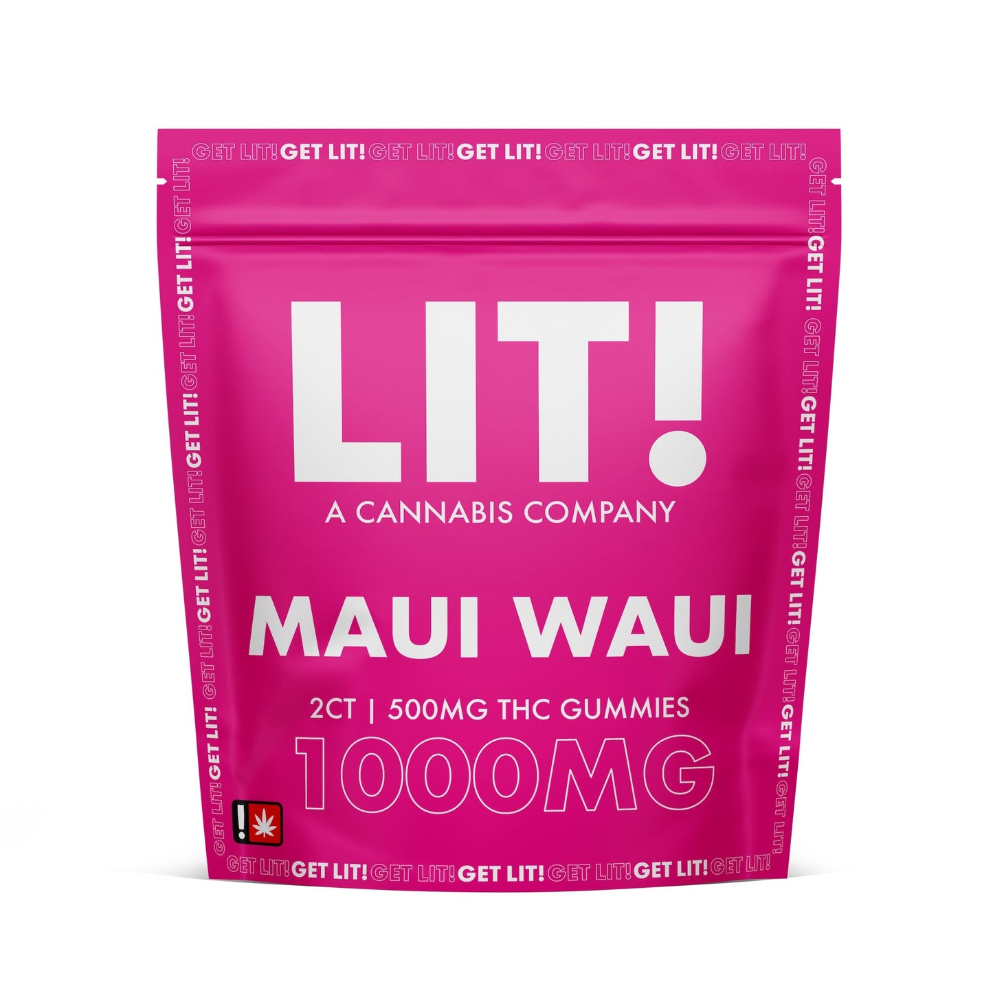 Lit! THC-A Gummies 1000mg 2ct
