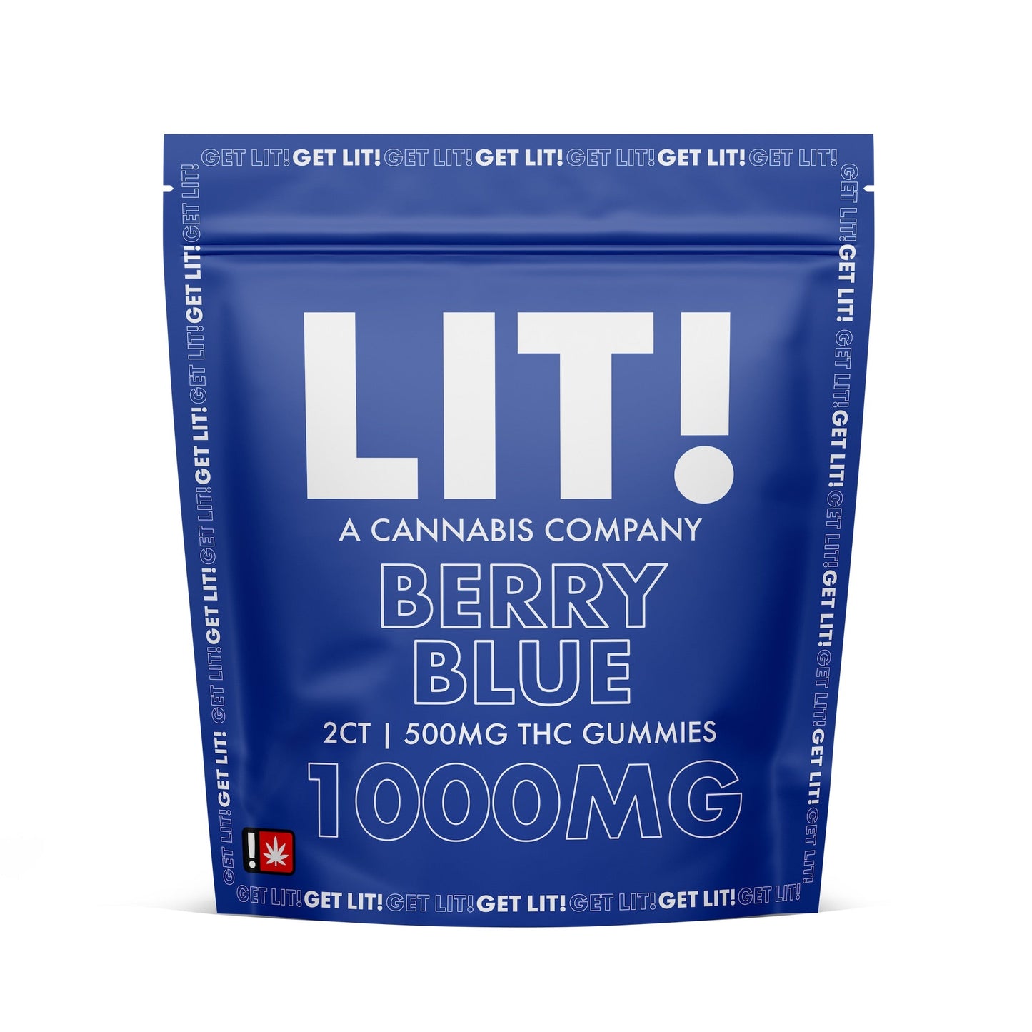 Lit! THC-A Gummies 1000mg 2ct