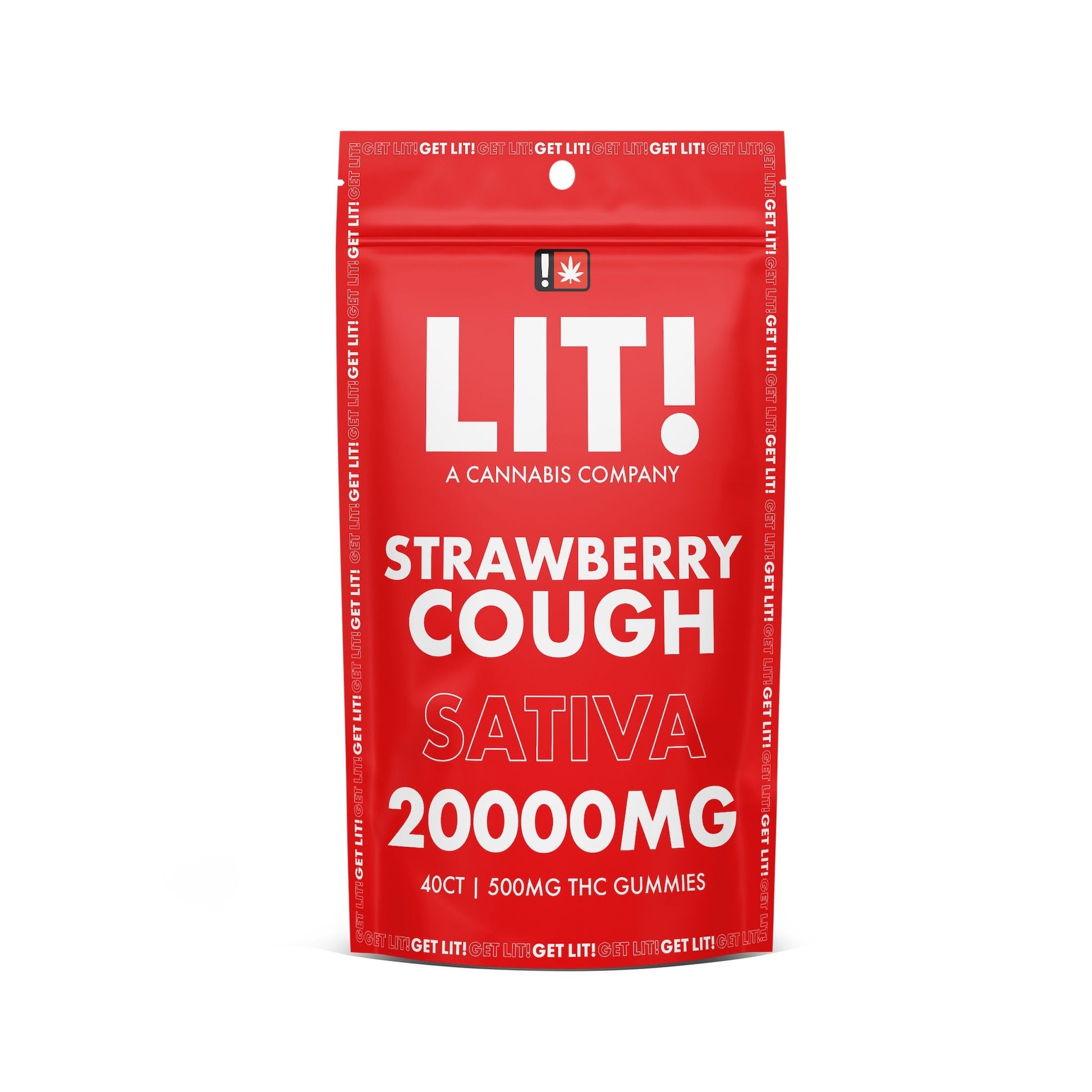 Lit! THC-A Gummies 20,000mg 40ct