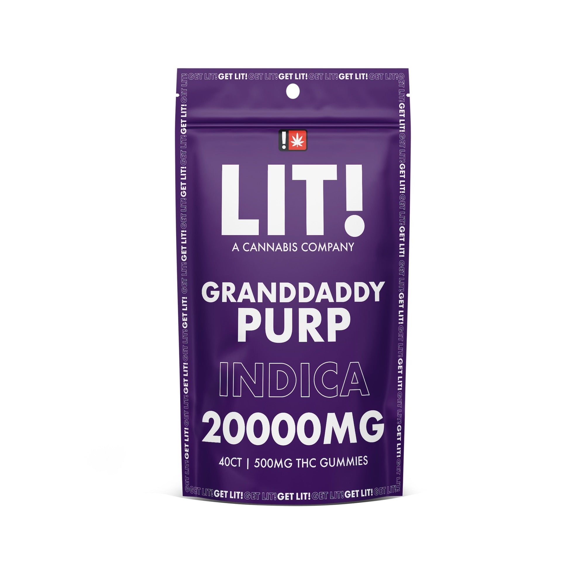Lit! THC-A Gummies 20000mg 40ct