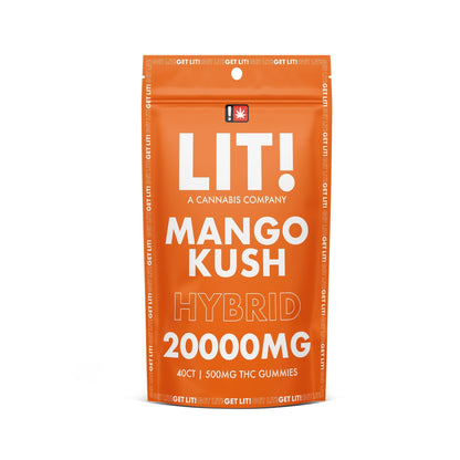 Lit! THC-A Gummies 20000mg 40ct