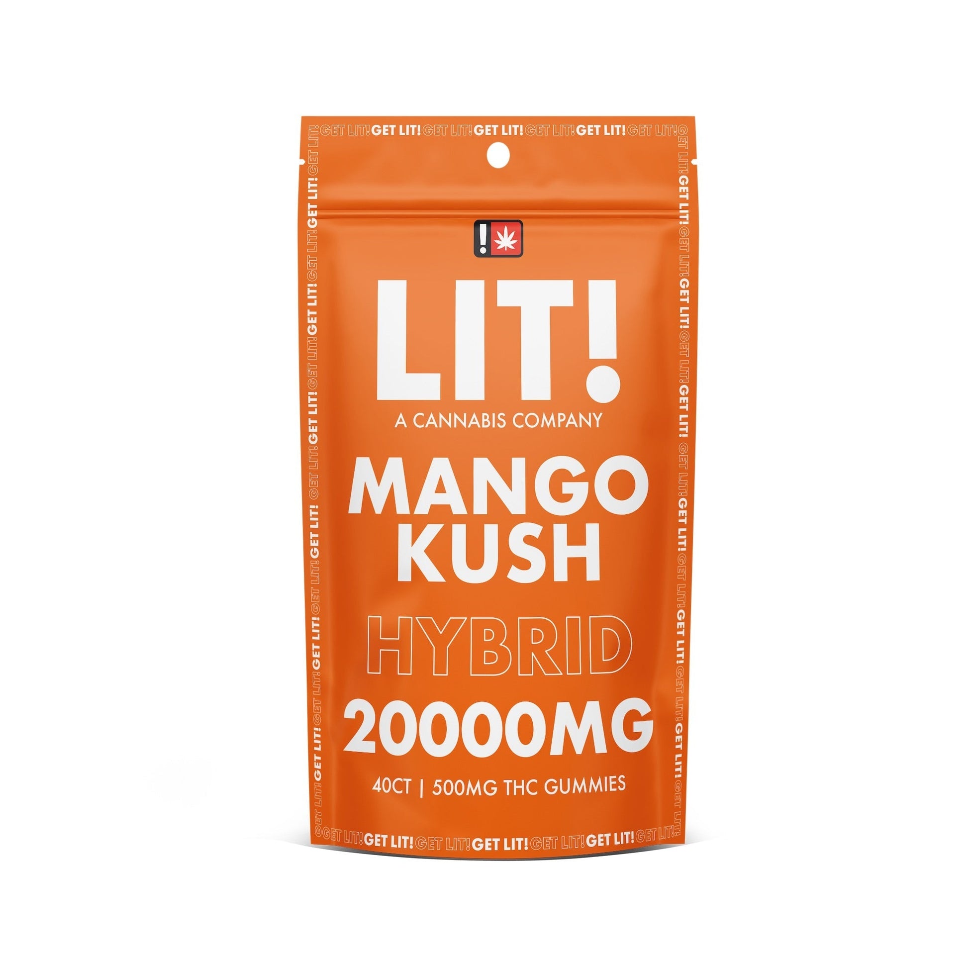 Lit! THC-A Gummies 20000mg 40ct