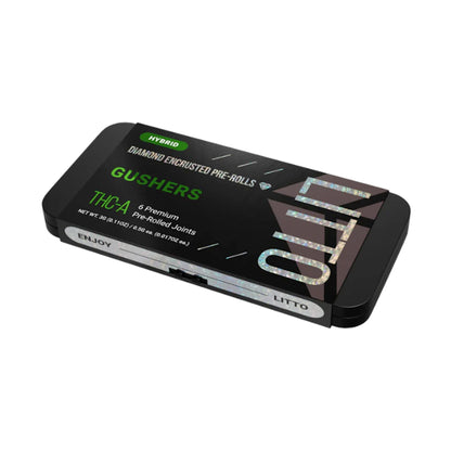 Litto Diamond Encrusted THC-A Pre-Rolls 3000mg 6ct
