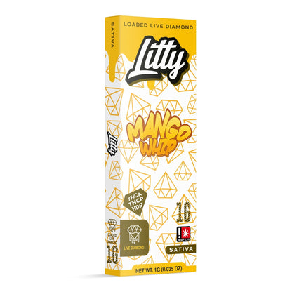 Litty Extracts Loaded Live Diamond THC-A + THC-P Vaporizer 1000mg