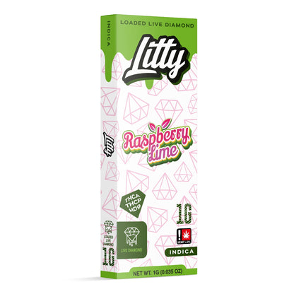 Litty Extracts Loaded Live Diamond THC-A + THC-P Vaporizer 1000mg