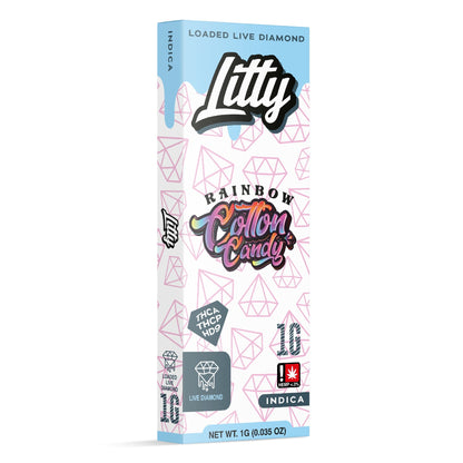 Litty Extracts Loaded Live Diamond THC-A + THC-P Vaporizer 1000mg