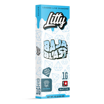 Litty Extracts Loaded Live Diamond THC-A + THC-P Vaporizer 1000mg