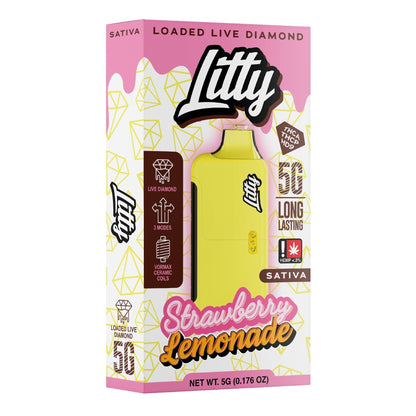 Litty THC-A Liquid Diamond Vaporizer 5000mg