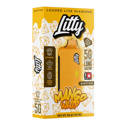 Litty THC-A Liquid Diamond Vaporizer 5000mg