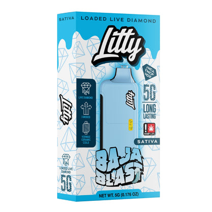 Litty THC-A Liquid Diamond Vaporizer 5000mg