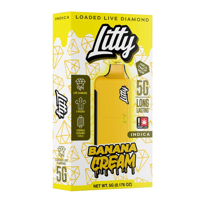 Litty THC-A Liquid Diamond Vaporizer 5000mg