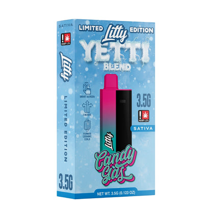 Litty Yetti Blend Limited Edition THC-P Vaporizer 3500mg