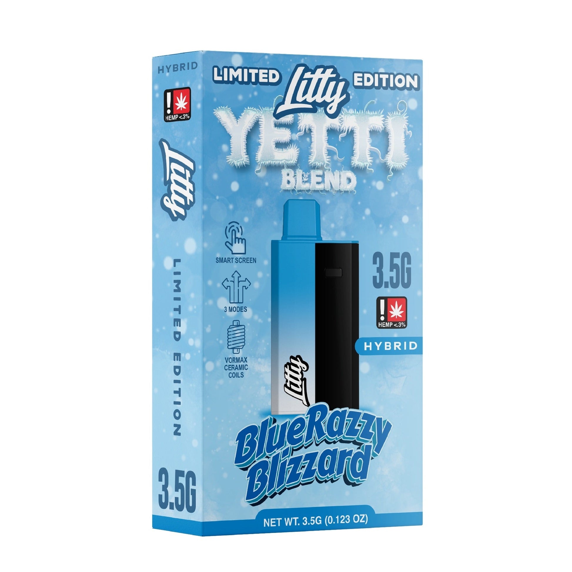 Litty Yetti Blend Limited Edition THC-P Vaporizer 3500mg