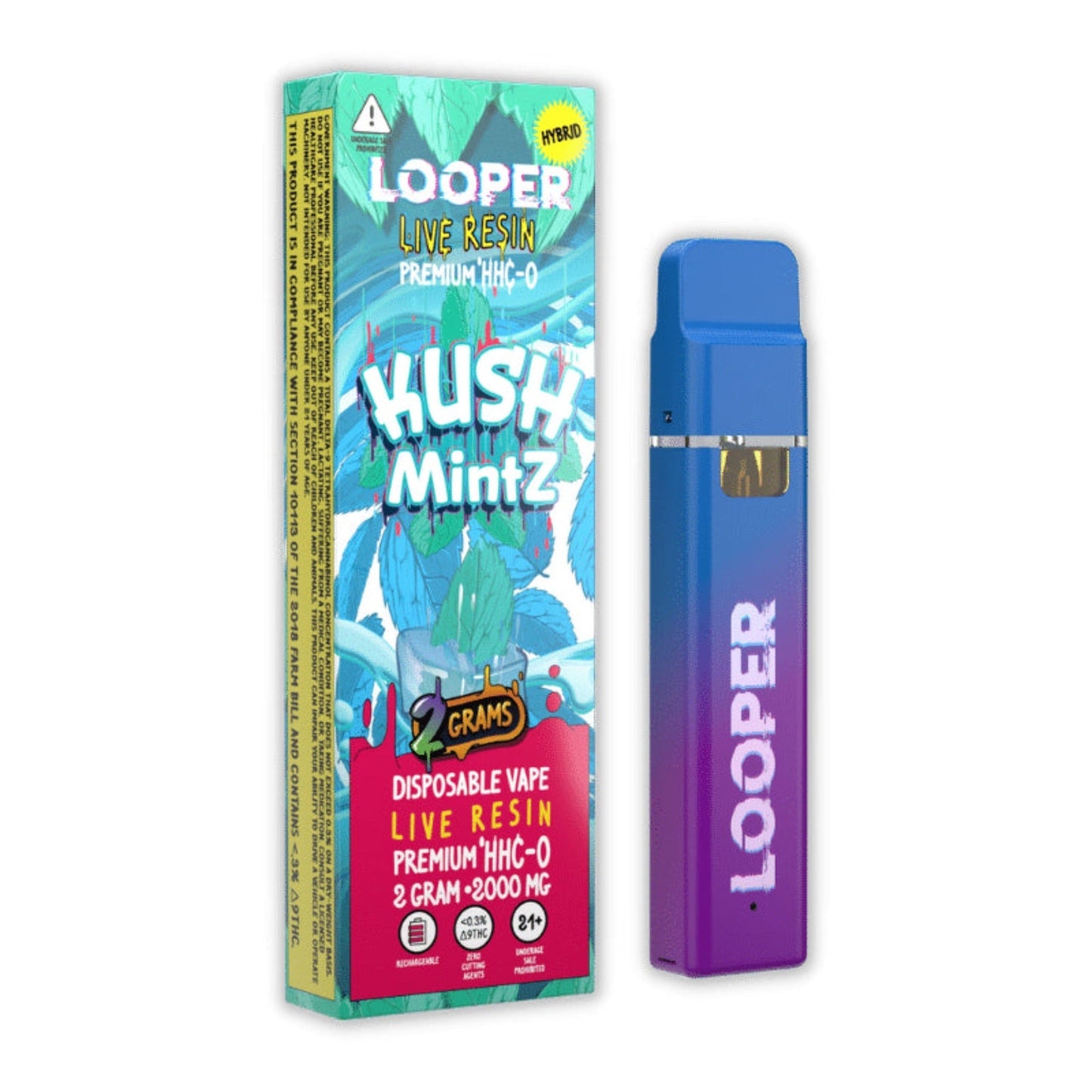 Looper HHC-O Disposable Vape 2g