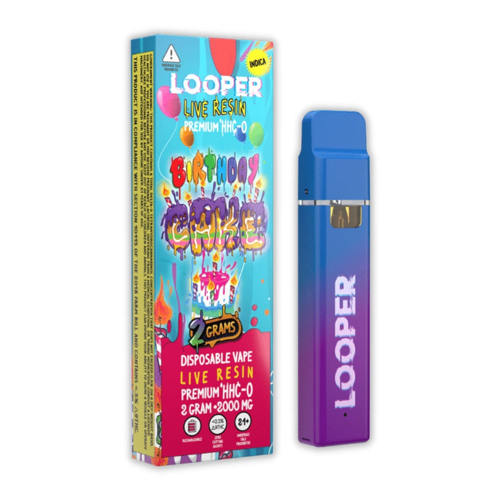 Looper HHC-O Disposable Vape 2g