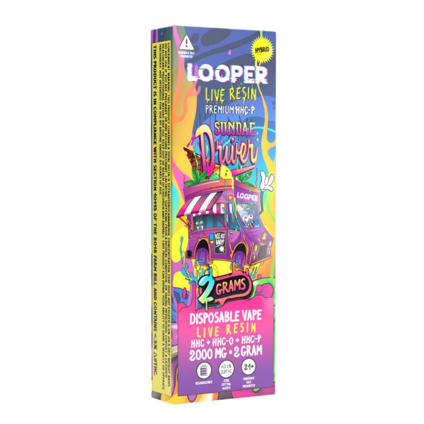 Dimo Looper HHC-P Disposable Vape 2000mg