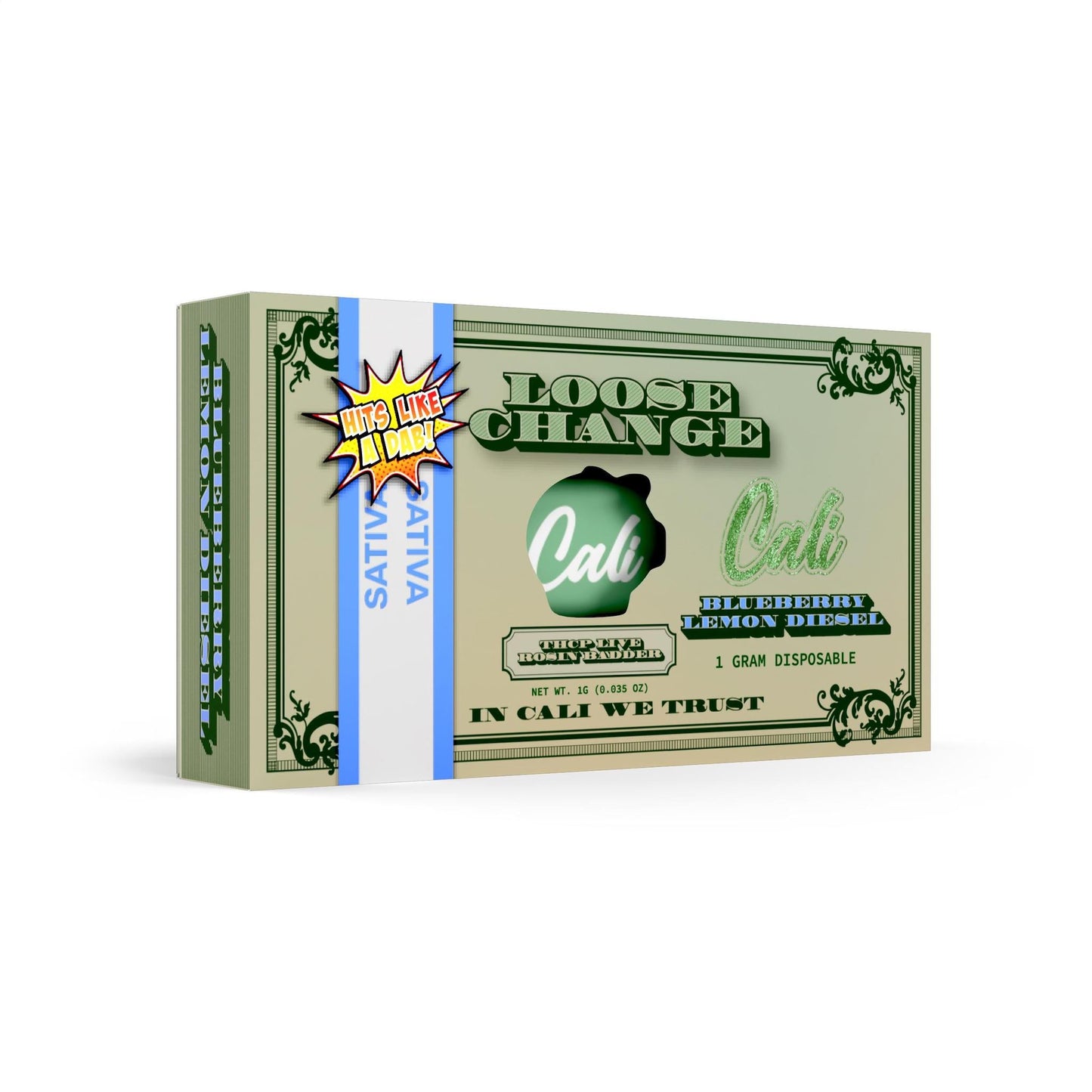 Cali Extrax Loose Change THC-P Vaporizer 1000mg