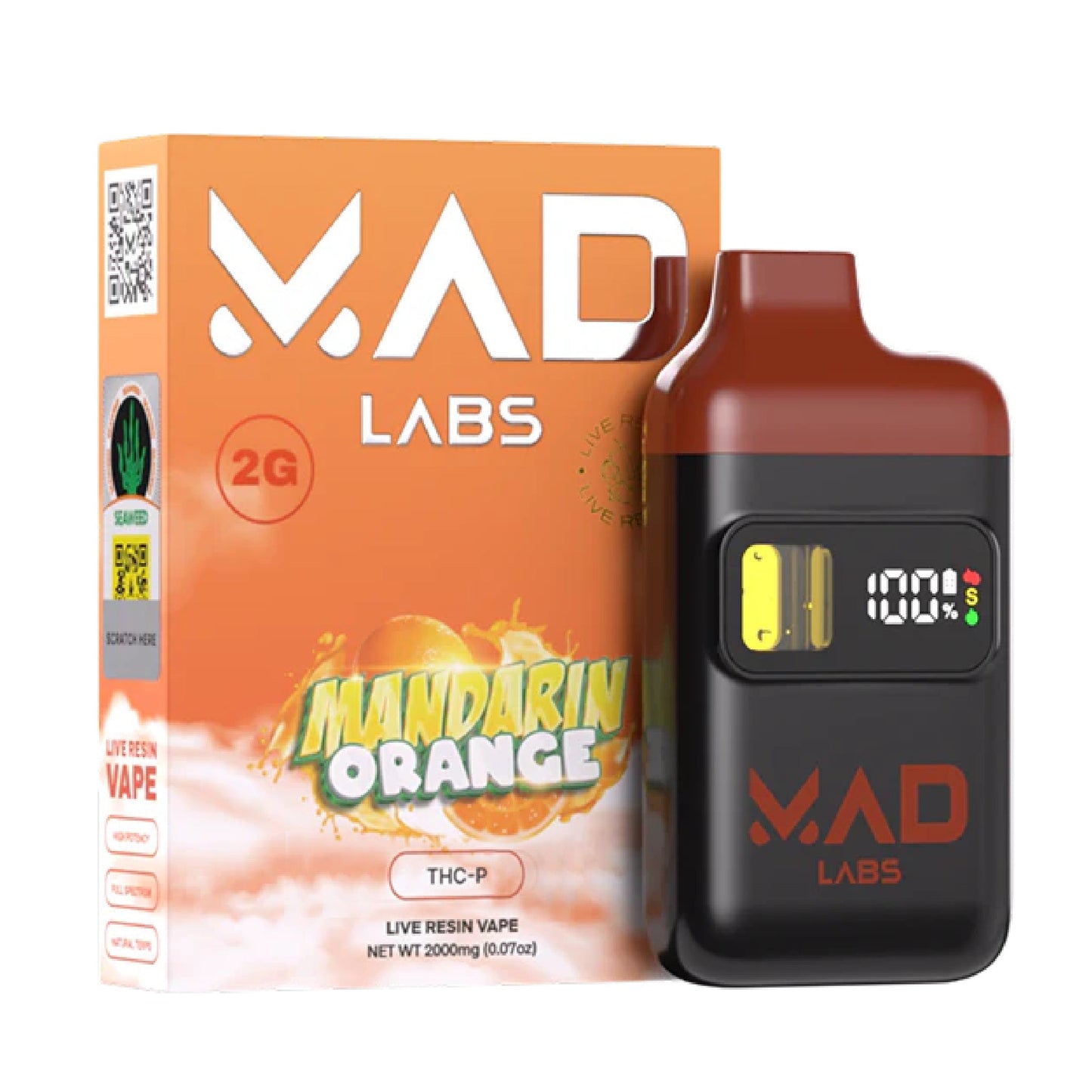 Mad Labs Diamond Sauce THC-P Vaporizer 2000mg