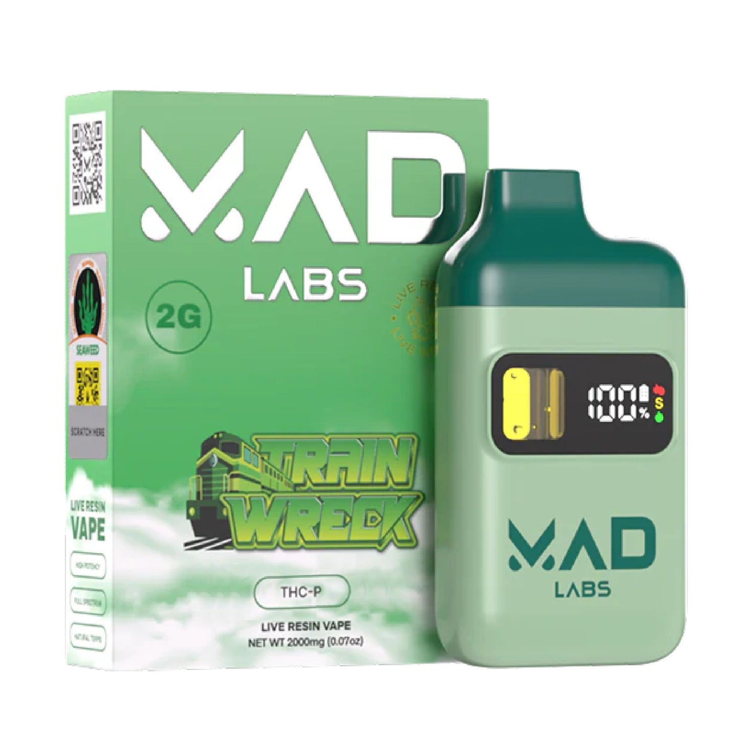 Mad Labs Diamond Sauce THC-P Vaporizer 2000mg