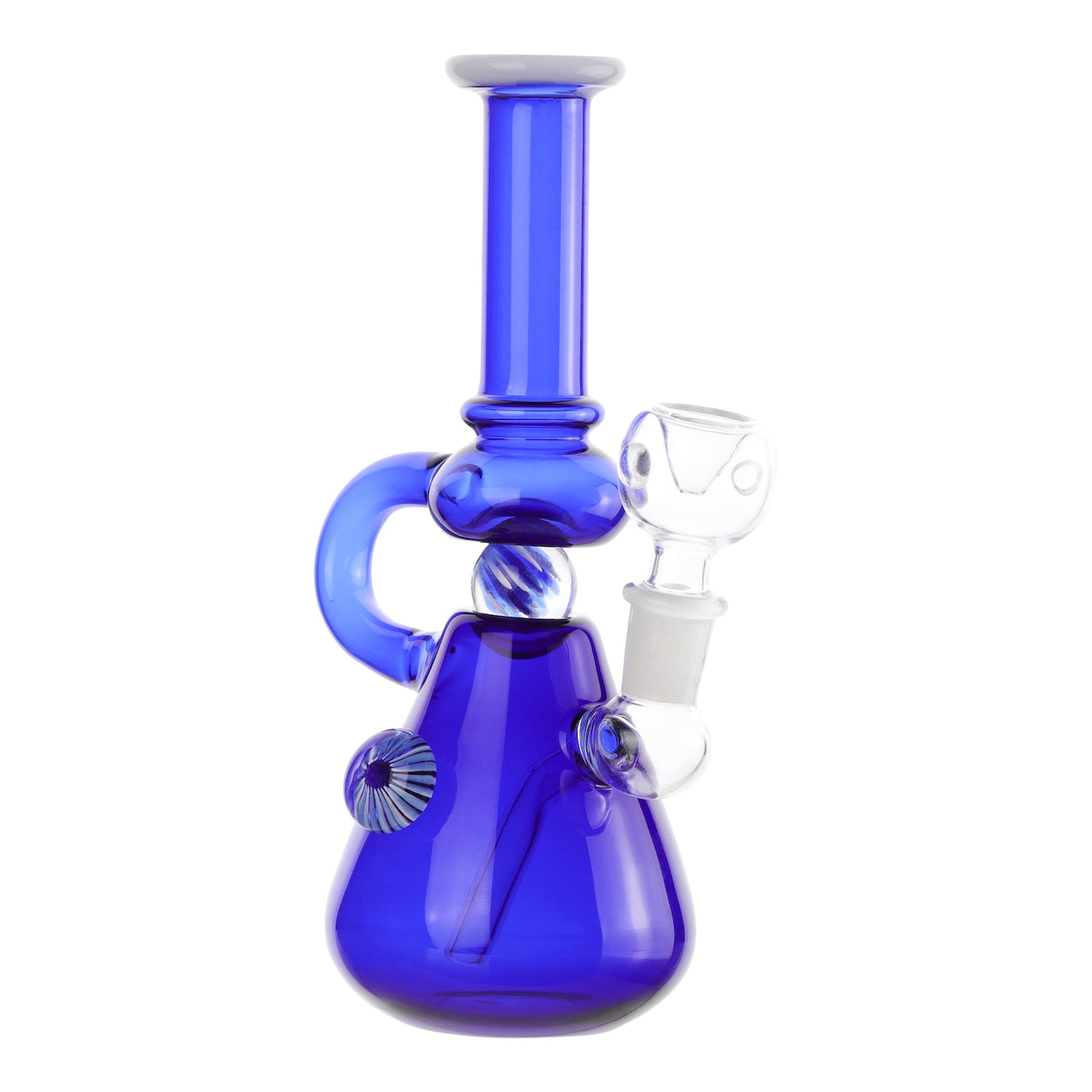 Magic Marble Beaker Bong 8in Borosilicate Glass