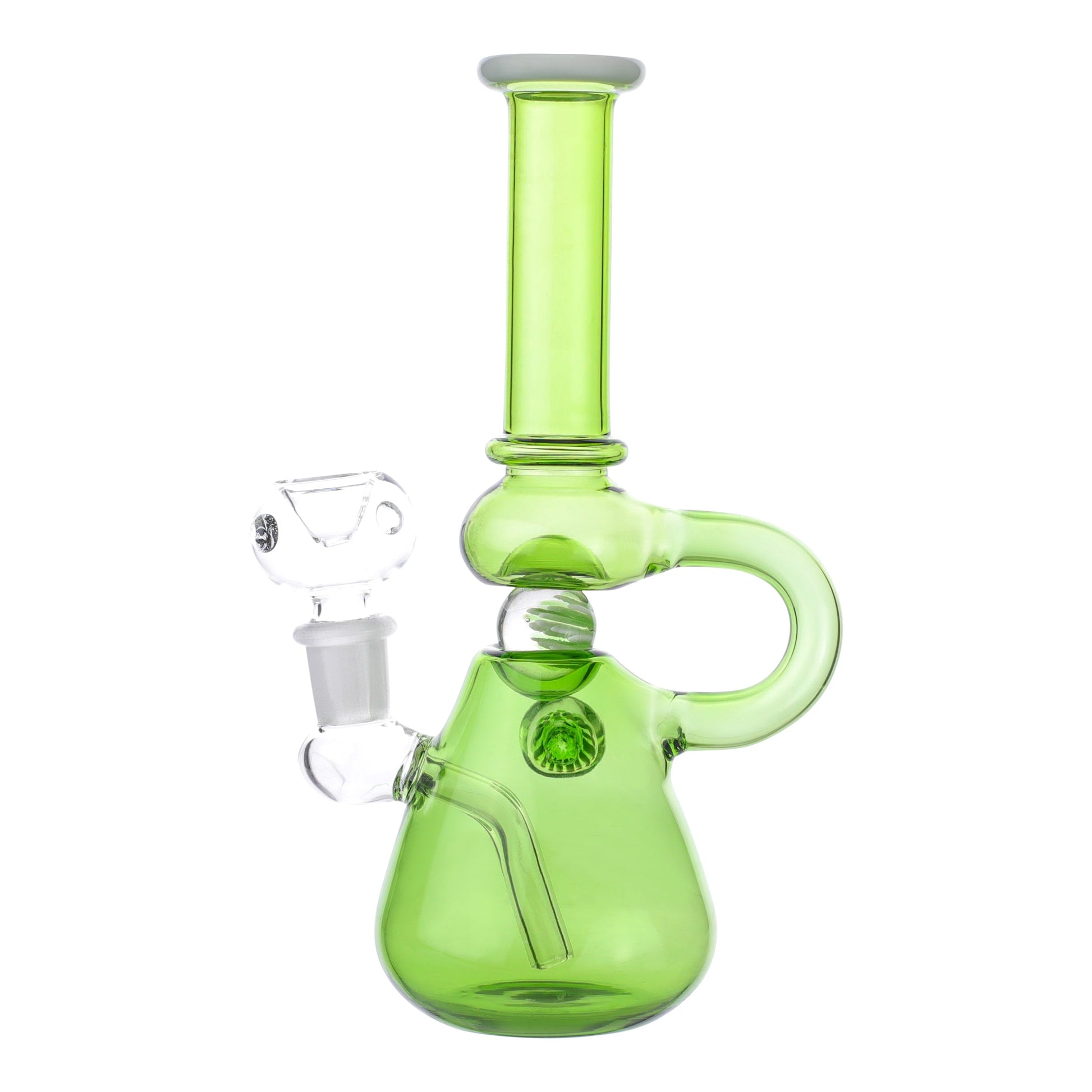 Magic Marble Beaker Bong 8in Borosilicate Glass