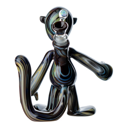 Hurley Glass Matchstick Man Bong 7in