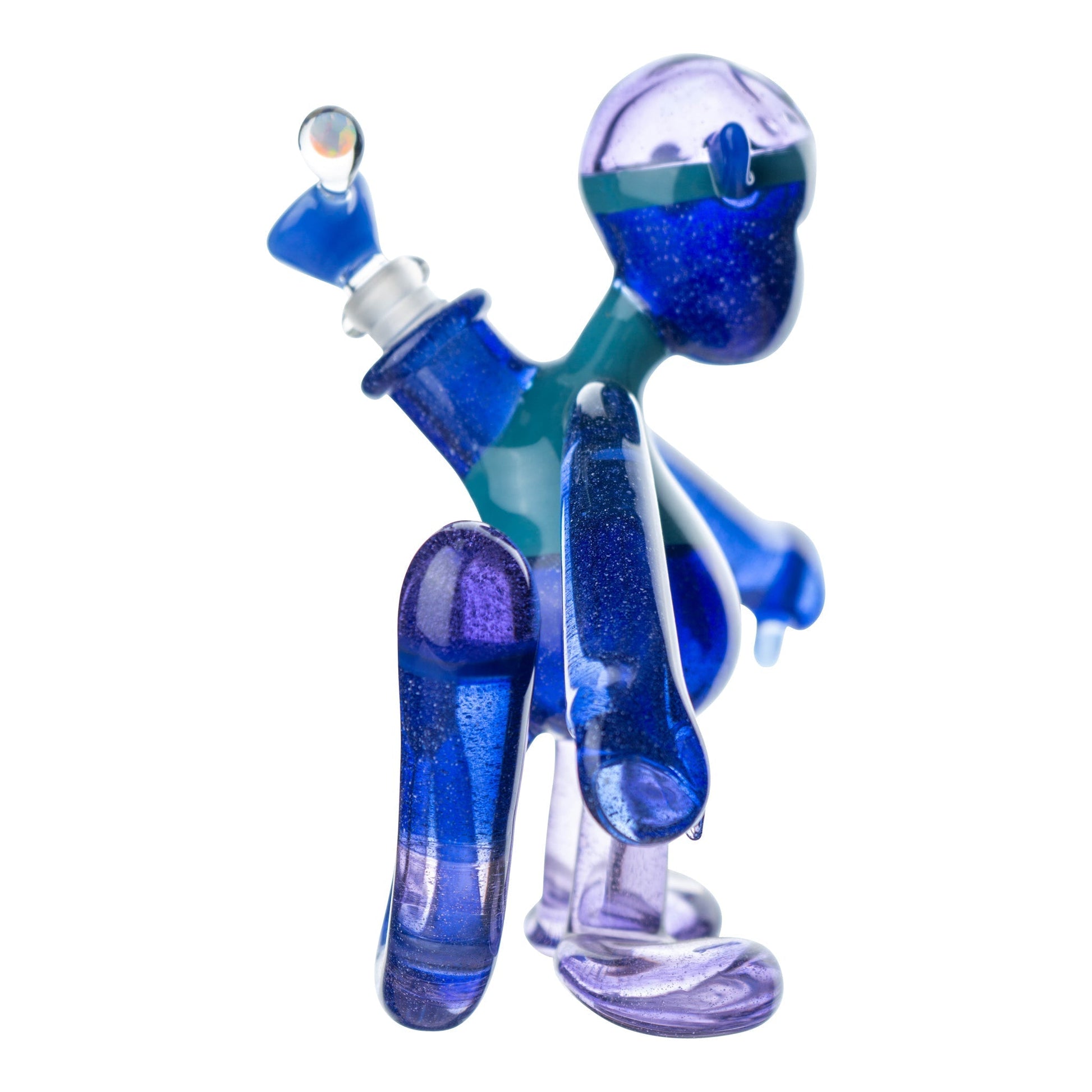 Hurley Glass Matchstick Man Bong 7in