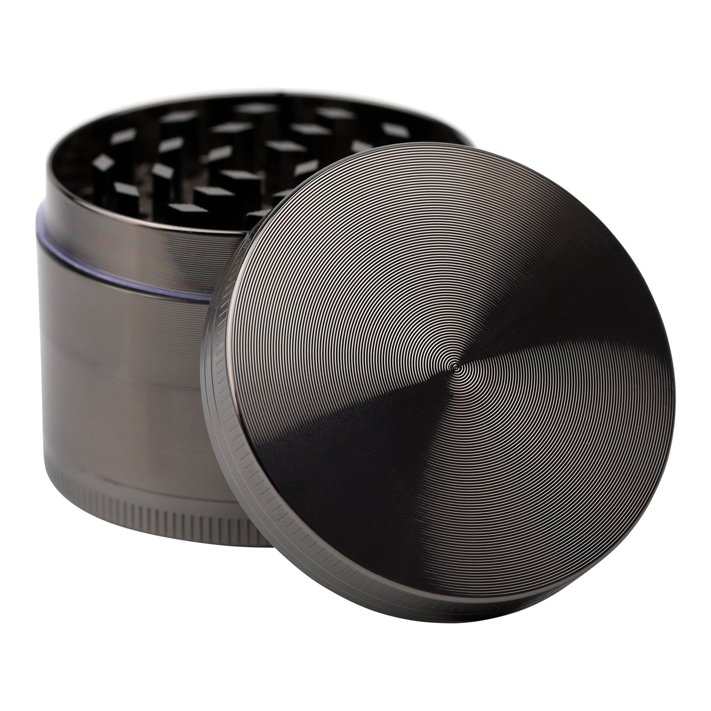 Everything 420 Space Tech Four Piece Herb Grinder 2in Metal