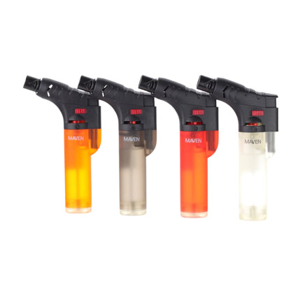 Maven Slim Series Torch Lighter Refillable Butane