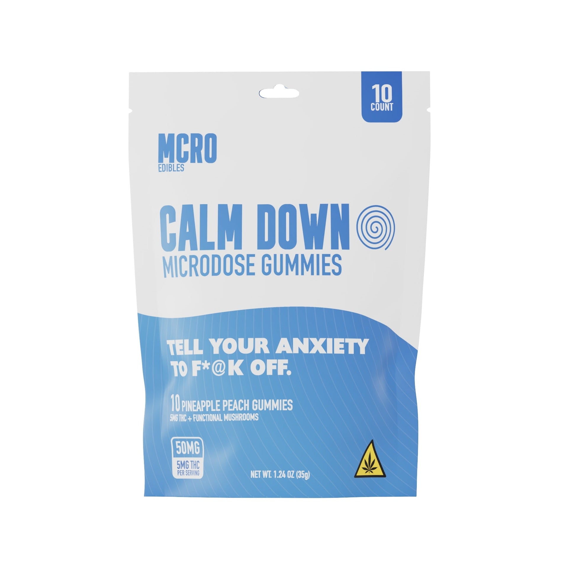 MCRO THC Microdose Gummies 300mg