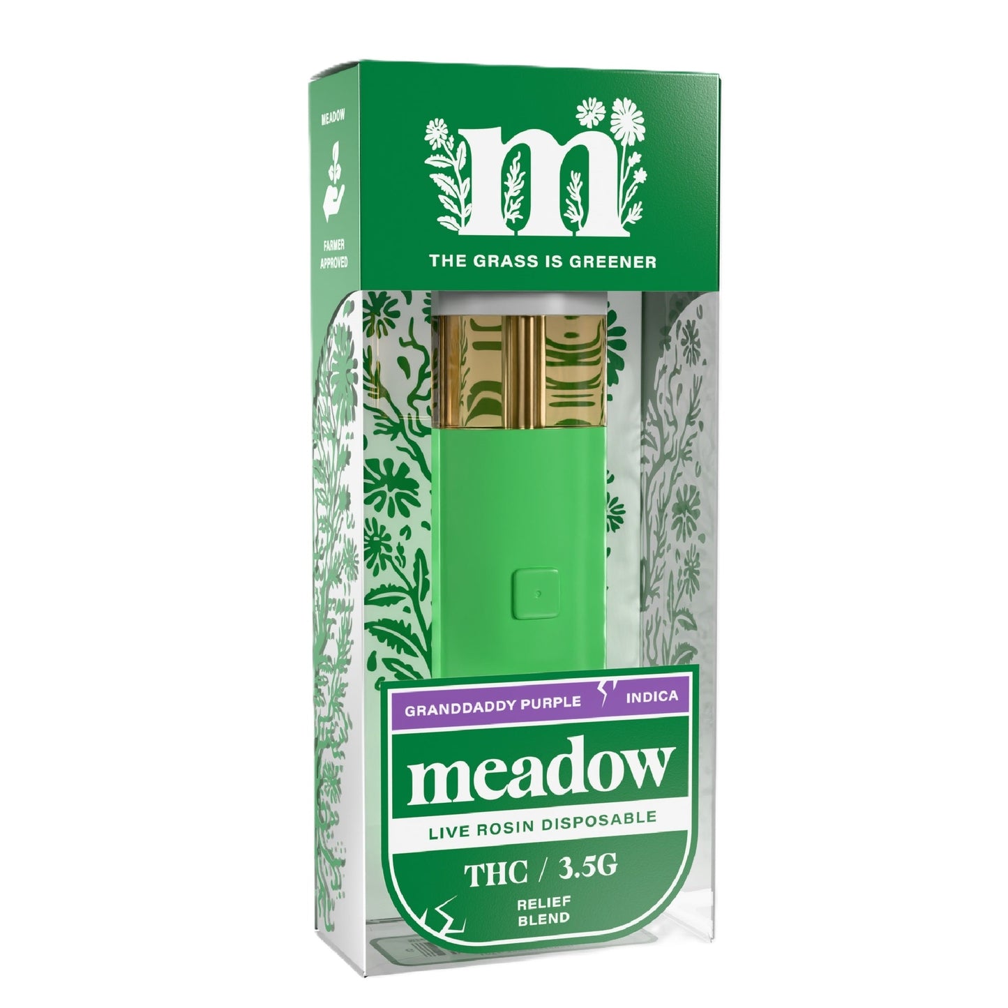 Meadow Live Rosin THC Vaporizer 3500mg