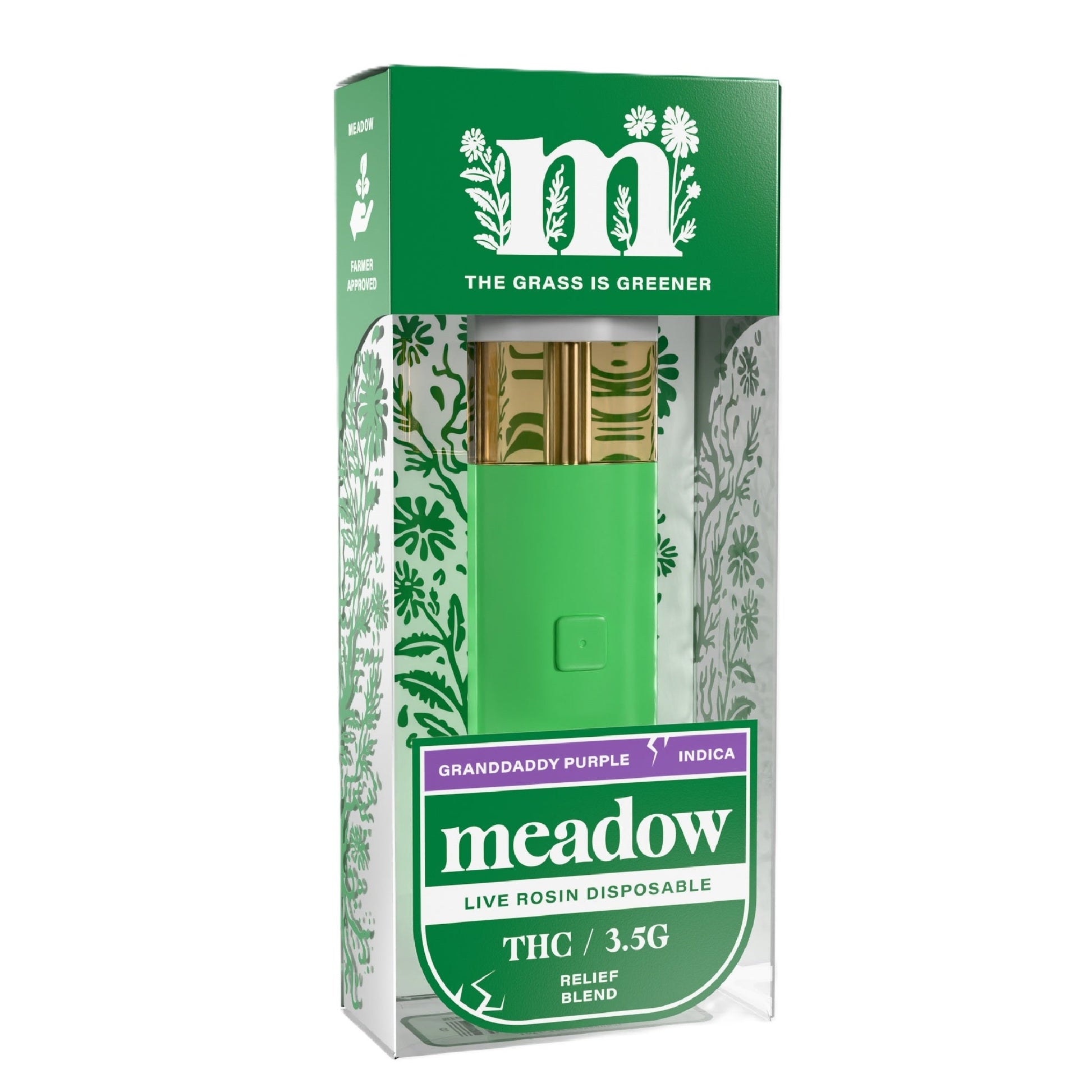 Meadow Live Rosin THC Vaporizer 3500mg